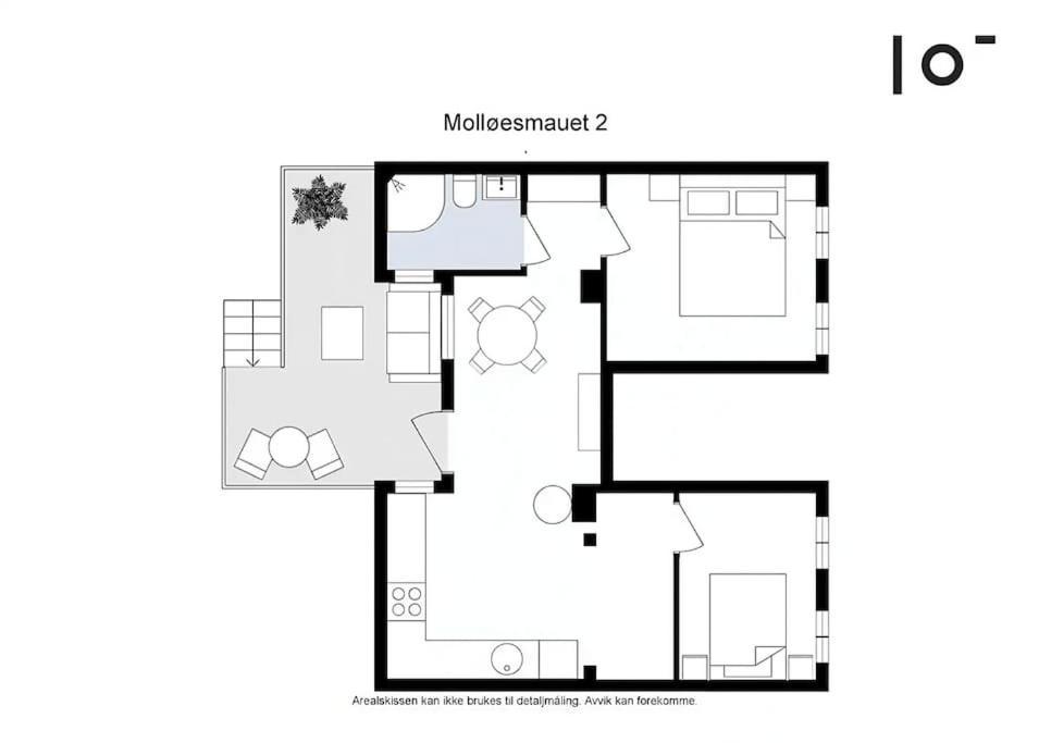 Central Apartment With Balcony, Self-Check In & Private Entrance Bergen Zewnętrze zdjęcie